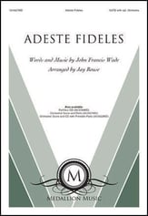Adeste Fideles SATB choral sheet music cover